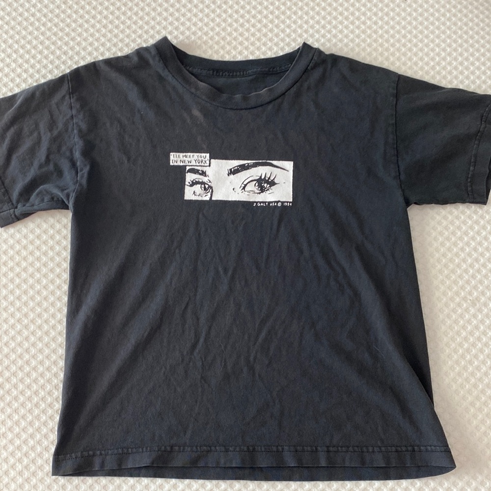 Girls brandy Melville black T shirt